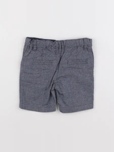 Boutchou - short bleu - 6 mois