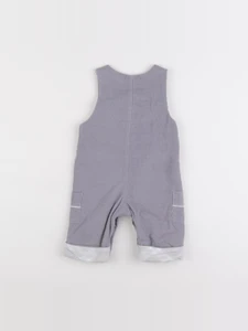 Jacadi - salopette doublé gris - 3 mois