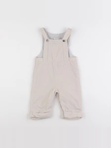 Jacadi - salopette doublé beige - 12 mois