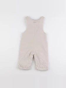Jacadi - salopette doublé beige - 12 mois