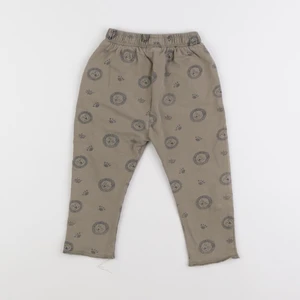 Vertbaudet - pantalon vert - 18 mois