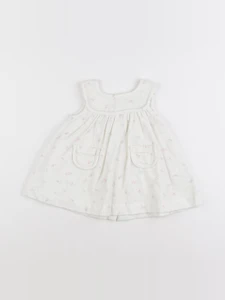 Cyrillus - robe blanc - 6 mois