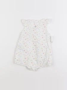 Petit Bateau - combinaison blanc - 3 mois