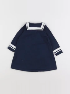 Petit Bateau - robe bleu - 12 mois