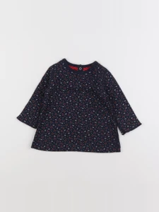 Petit Bateau - robe bleu - 3 mois