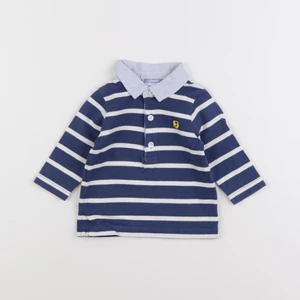 Jacadi - polo bleu - 6 mois