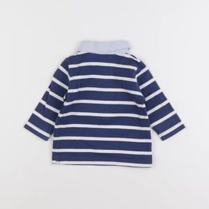 Jacadi - polo bleu - 6 mois