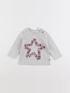 IKKS - tee-shirt gris - 6 mois