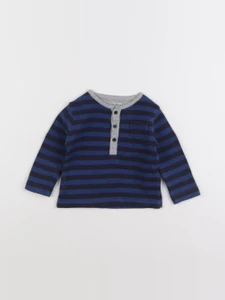 Boutchou - tee-shirt bleu - 6 mois
