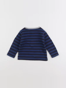 Boutchou - tee-shirt bleu - 6 mois