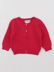 Jacadi - gilet rose - 6 mois