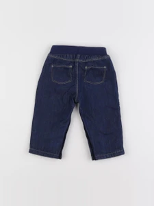Petit Bateau - jegging bleu - 6 mois