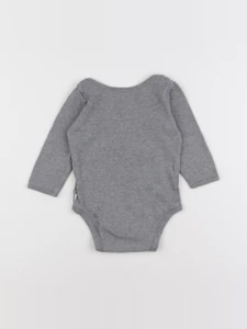 GAP - body gris - 6/12 mois