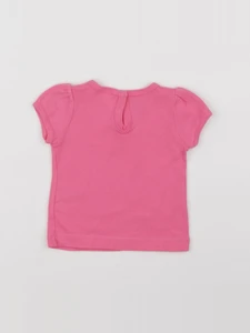 Petit Bateau - tee-shirt rose - 6 mois
