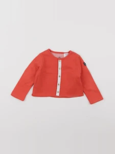 Petit Bateau - tee-shirt orange - 6 mois
