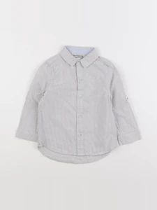 Vertbaudet - chemise gris - 3 ans