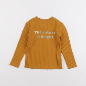 Tape à l'oeil - sous-pull or, orange - 2 ans