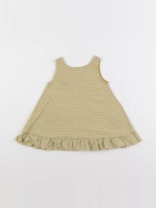 Petit Bateau - robe jaune - 12 mois