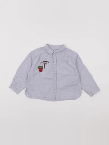 Zara - chemise bleu - 18/24 mois
