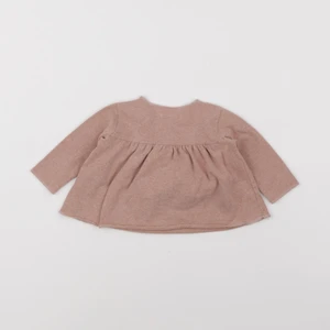 1+ In the family - pull rose - 3 mois