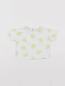 Zara - tee-shirt vert - 1/3 mois