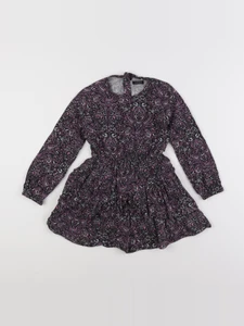 IKKS - robe violet - 4 ans