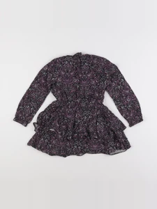 IKKS - robe violet - 4 ans