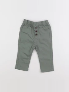 Tape à l'oeil - pantalon vert - 6 mois