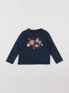 Manor Kids - tee-shirt bleu - 3 ans