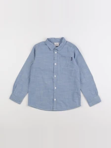 Tape à l'oeil - chemise bleu - 4 ans