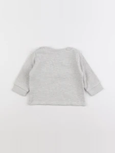 Tape à l'oeil - sweat gris - 12 mois