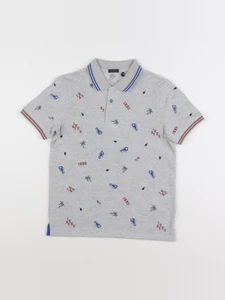 IKKS - polo gris - 10 ans