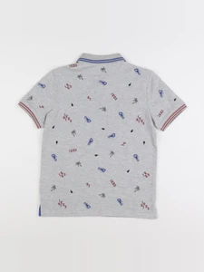 IKKS - polo gris - 10 ans