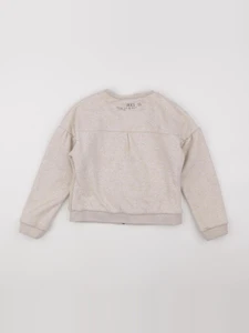IKKS - sweat beige - 10 ans