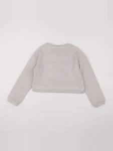 IKKS - sweat beige - 10 ans