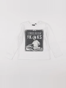IKKS - tee-shirt blanc - 5 ans