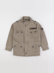 IKKS - veste imprimé au dos marron - 6 ans