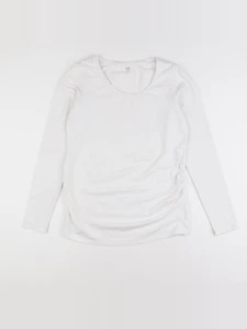 H&M - tee-shirt grossesse blanc - 40 à 42
