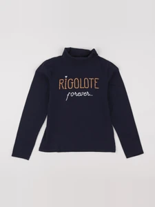 Vertbaudet - sous-pull bleu - 10 ans