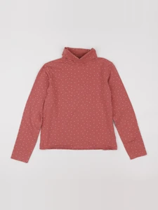 Vertbaudet - sous-pull rose - 10 ans