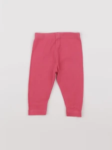 Petit Bateau - legging rose - 6 mois