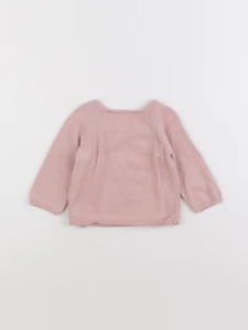 Natalys - pull rose - 6 mois
