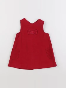 Jacadi - robe rouge - 12 mois