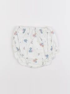 Petit Bateau - bloomer blanc - 6 mois