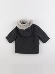 Jacadi - manteau gris - 12 mois