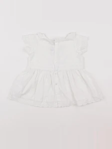 Jacadi - robe blanc - 12 mois