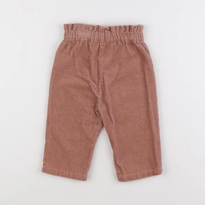 Vertbaudet - pantalon rose - 12 mois