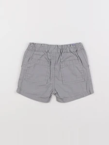 Petit Bateau - short gris - 3 mois