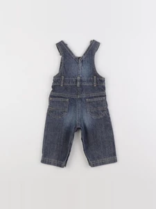Petit Bateau - salopette bleu - 3 mois