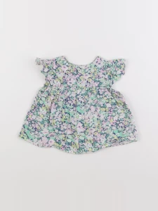 Jacadi - blouse liberty multicolore - 12 mois